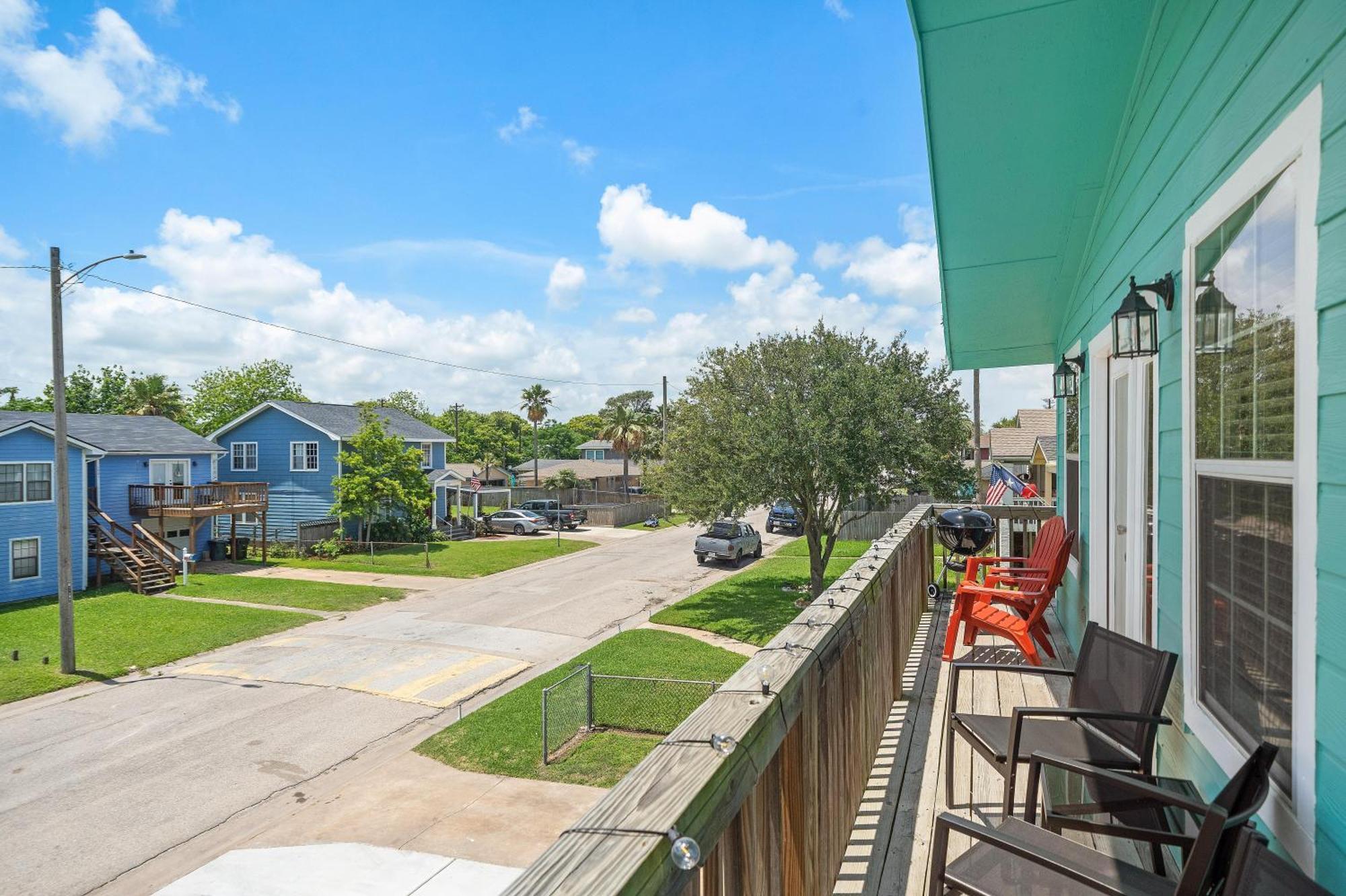 Nr Beach Pier Oasis Game Tables Yard Bbq Galveston Eksteriør bilde